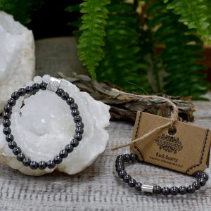 Magnetic Gemstone Bracelet – Rock Quartz