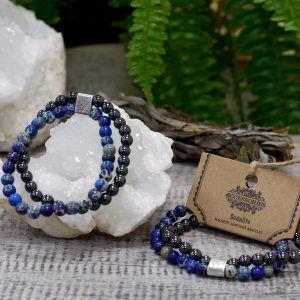 Magnetic Gemstone Bracelet – Sodalite