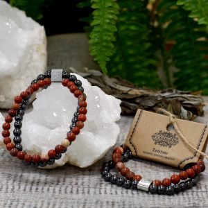Magnetic Gemstone Bracelet – Redstone