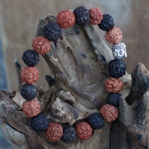 Rudraksha Buddah Bangle Mala – Mix