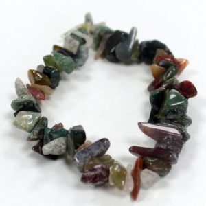 Chipstone Bracelet – Moss Agate