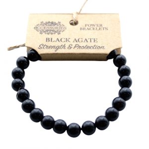 Power Bracelet – Black Agate