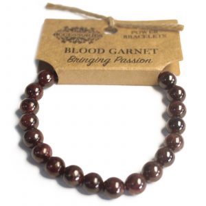Power Bracelet – Blood Garnet