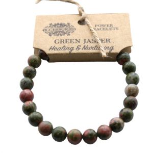 Power Bracelet – Green Jasper