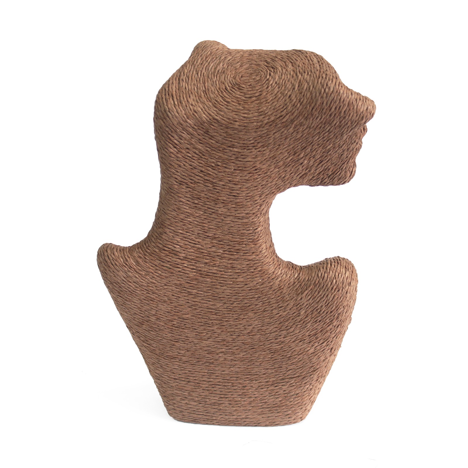 Classic Earring and Necklace Bust - Chocolate - Image 3