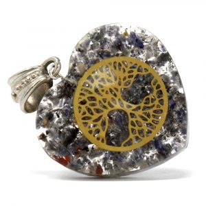 Orgonite Power Pendant – Heart Tree of Life
