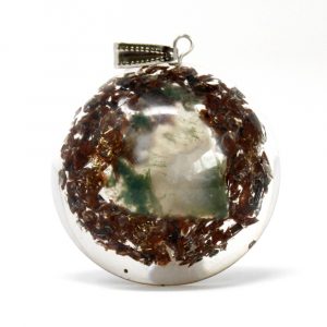 Orgonite Power Pendant – Power Block in Dome