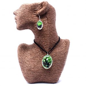 Pressed Flowers – Tree of Life set – Green