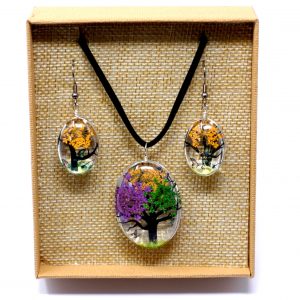 Pressed Flowers – Tree of Life set – Mixed Colours