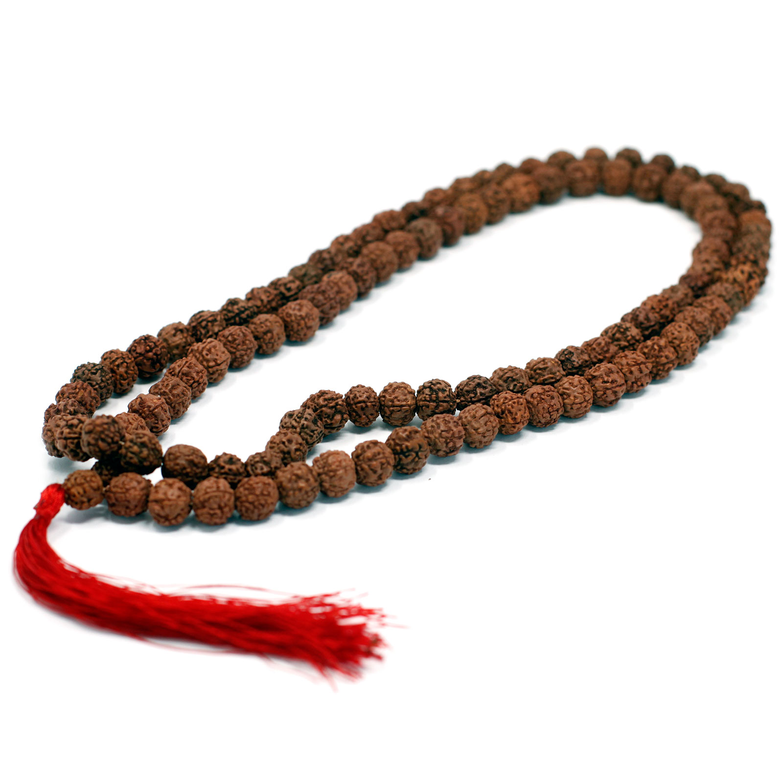 108 Rudraksha Mala - Brown - Image 7