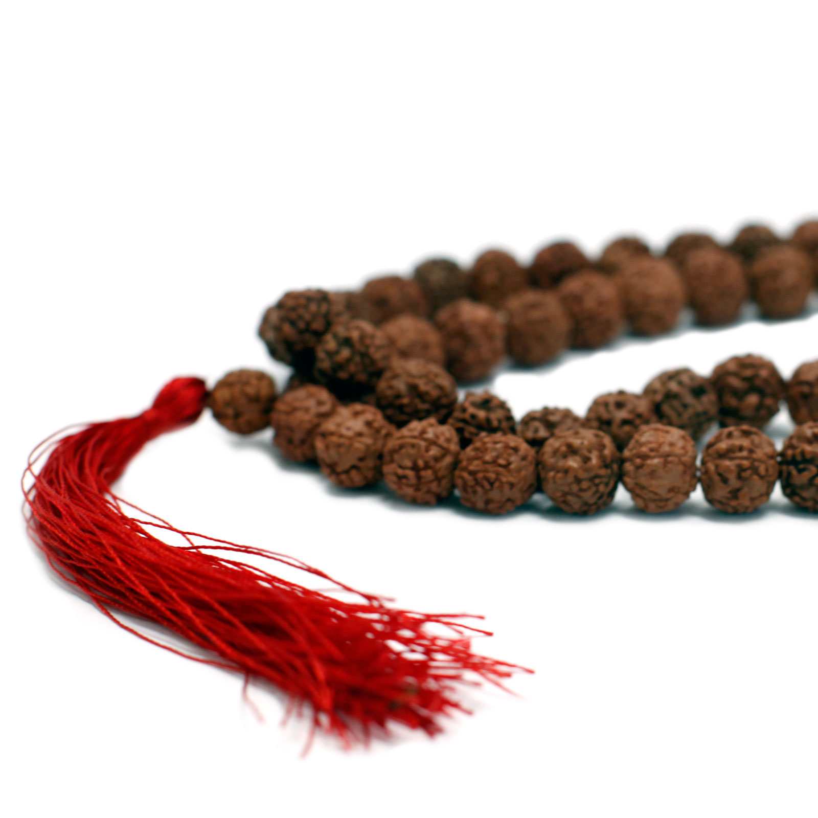 108 Rudraksha Mala - Brown - Image 6