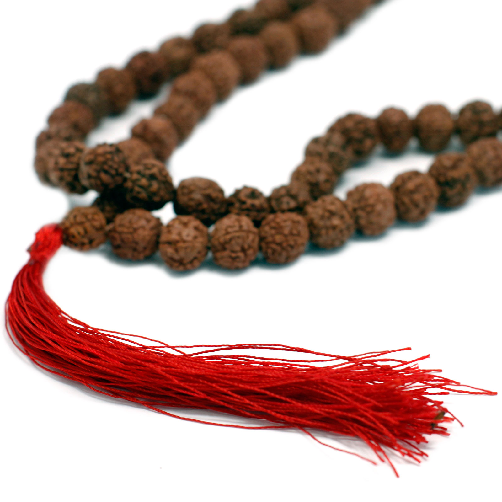 108 Rudraksha Mala - Brown - Image 5