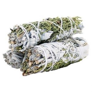 Smudge Stick – White Sage & Juniper 10cm