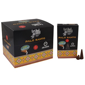 Tribal Soul Backflow Incense Cones – Palo Santo