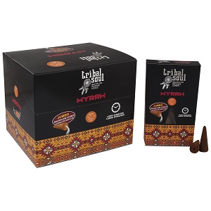 Tribal Soul Backflow Incense Cones – Myrrh