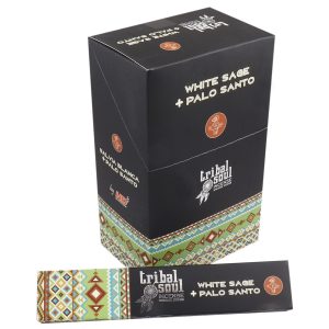 Tribal Soul Incense Sticks – White Sage + Palo Santo