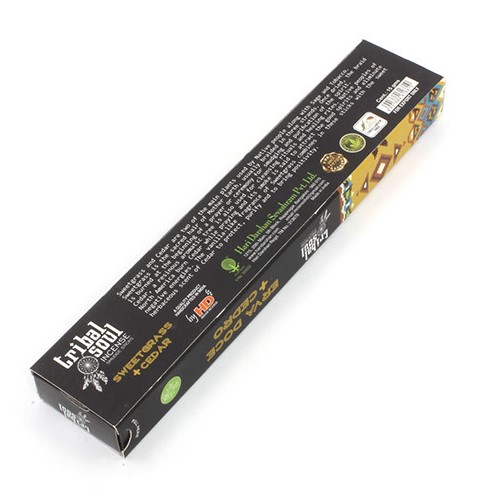 Tribal Soul Incense Sticks- Sweet Grass + Cedar - Image 4