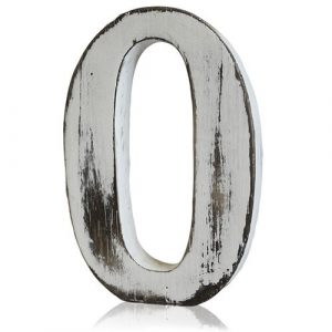 Shabby Chic Letters – O
