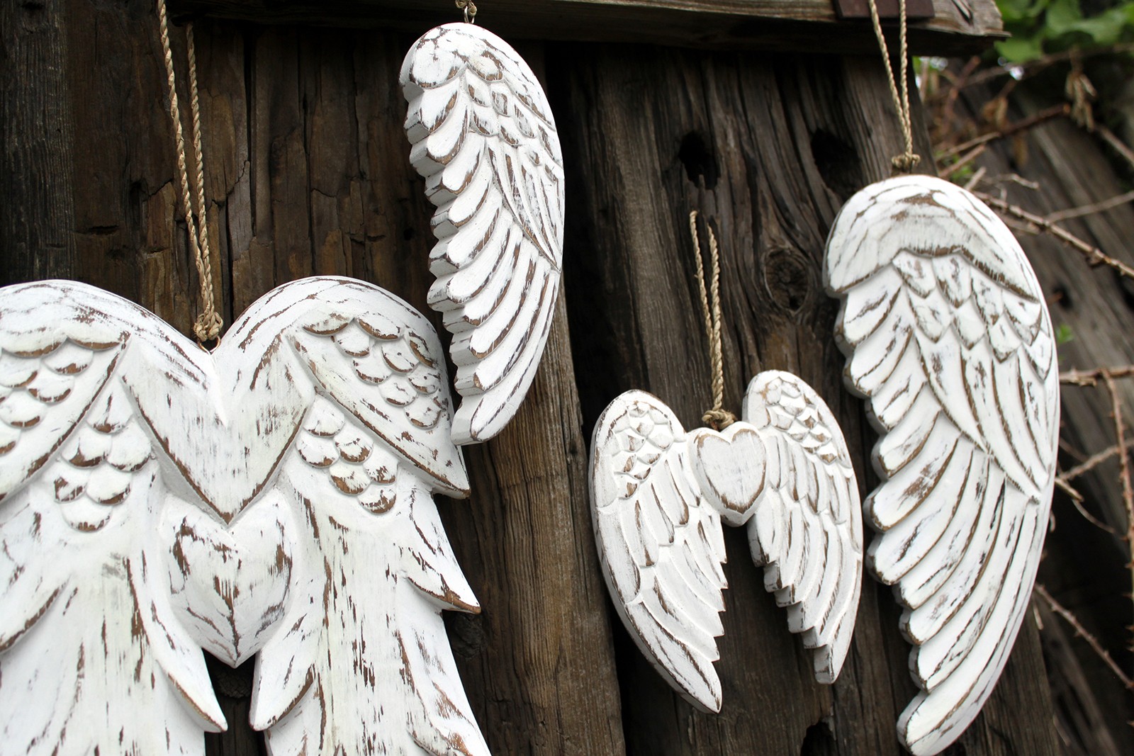 Hand Crafted Small Angel Wing - 18cm - Image 4