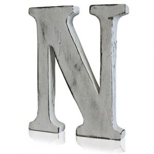 Shabby Chic Letters – N