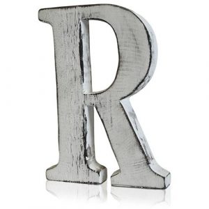 Shabby Chic Letters – R