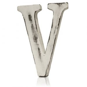 Shabby Chic Letters – V