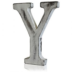 Shabby Chic Letters – Y